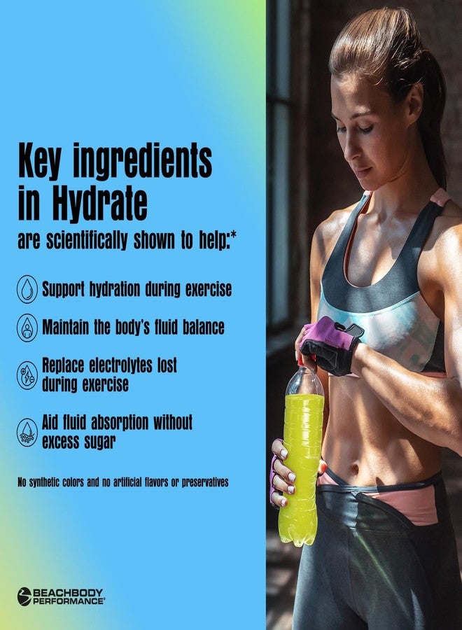 BODi Hydrate Performance Hydration Supplement, Quercetin Enriched Electrolyte Powder, 4 Key Electrolytes: Potassium, Magnesium, Sodium, Calcium - Supports Endurance & Fluid Balance, Citrus, 40 SRV - Image 3